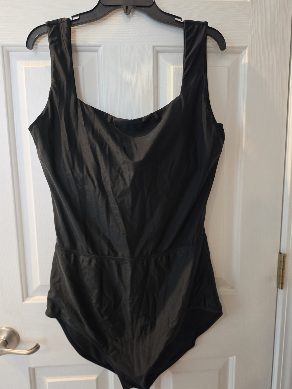 Classic Black One-Piece Swimsuit - Women